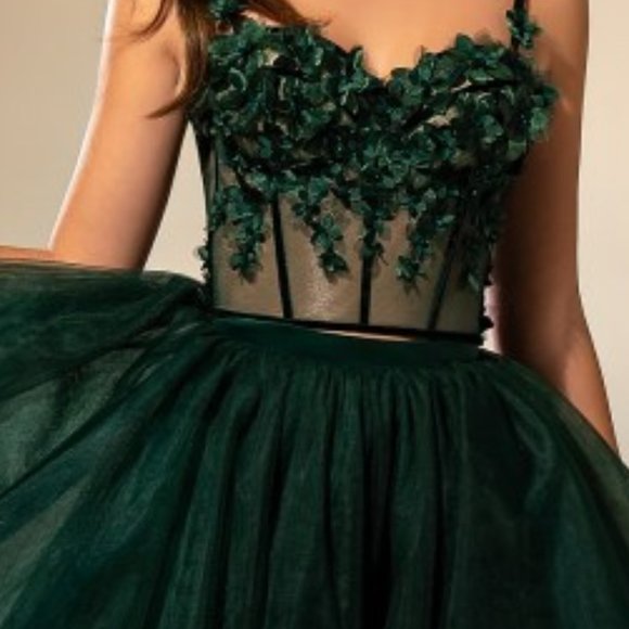 Luxury Evening Set CAPELLA Collection VN-058 Corset + A-Line Skirt - Picture 6 of 9